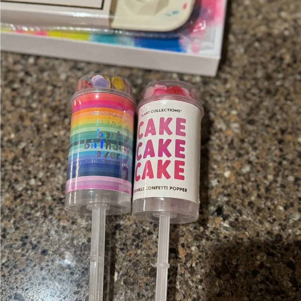 Party Supplies Set - Pink and Gold